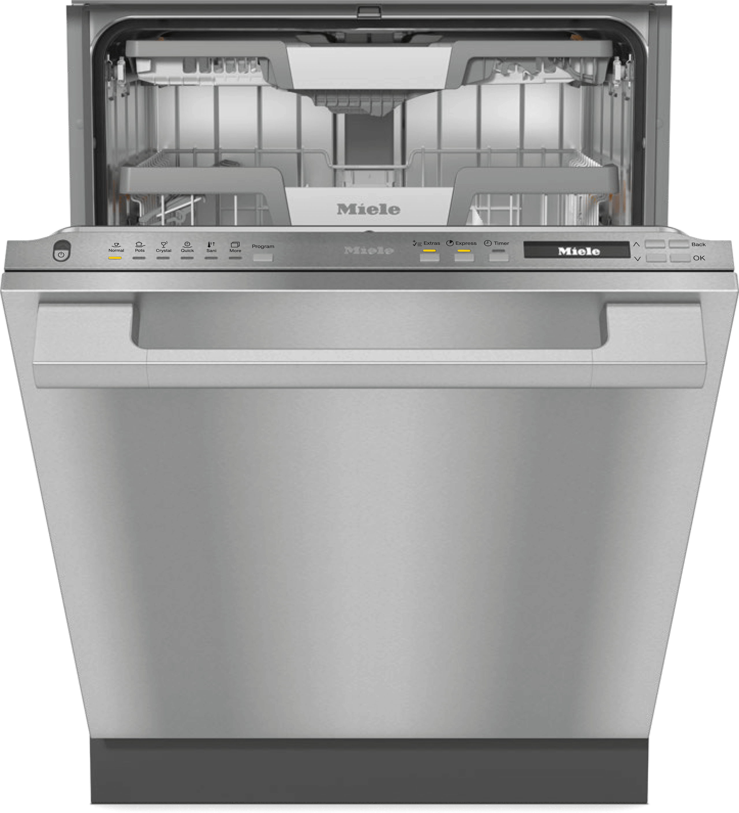 Miele G7266SCVISF G 7266 Scvi Sf - Fully-Integrated, Full-Size Dishwasher With 3D Multiflex Tray For Maximum Convenience.