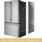 Monogram ZKLBRSCYSS Monogram Stainless Steel Side Panels For French Door Bottom Freezer - Right