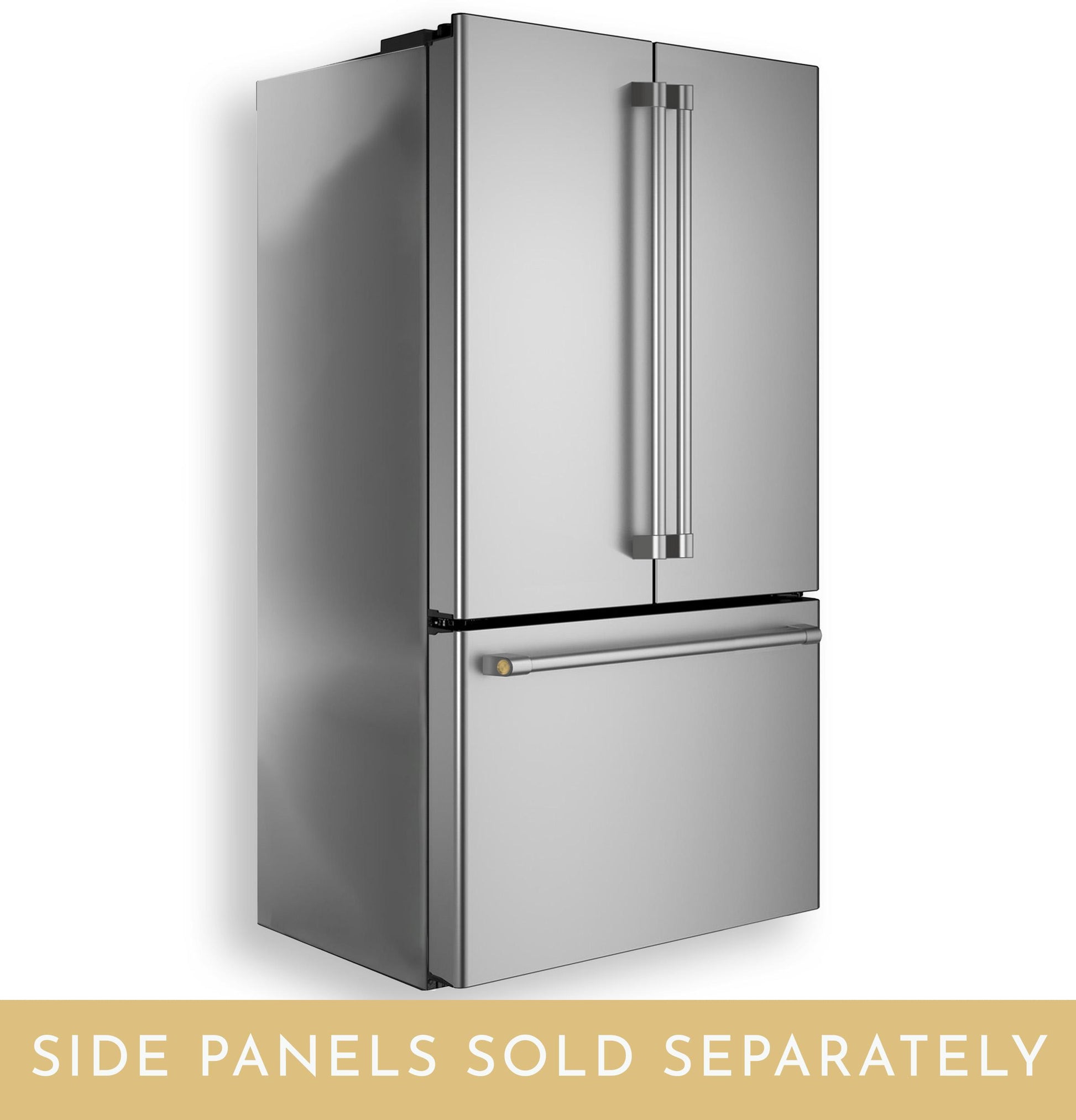 Monogram ZKLBLSCYSS Monogram Stainless Steel Side Panels For French Door Bottom Freezer - Left