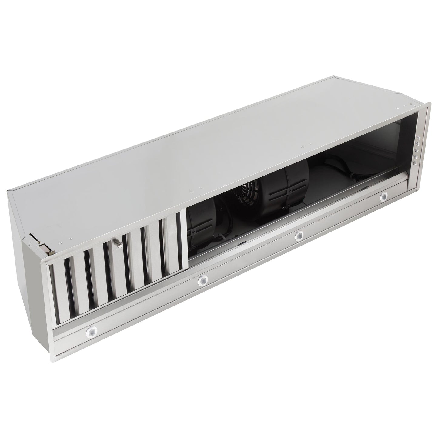 Forno FRHRE534648 Forno Frassanito 48-Inch Recessed Range Hood, Stainless Steel Baffle Filters, Led Lighting