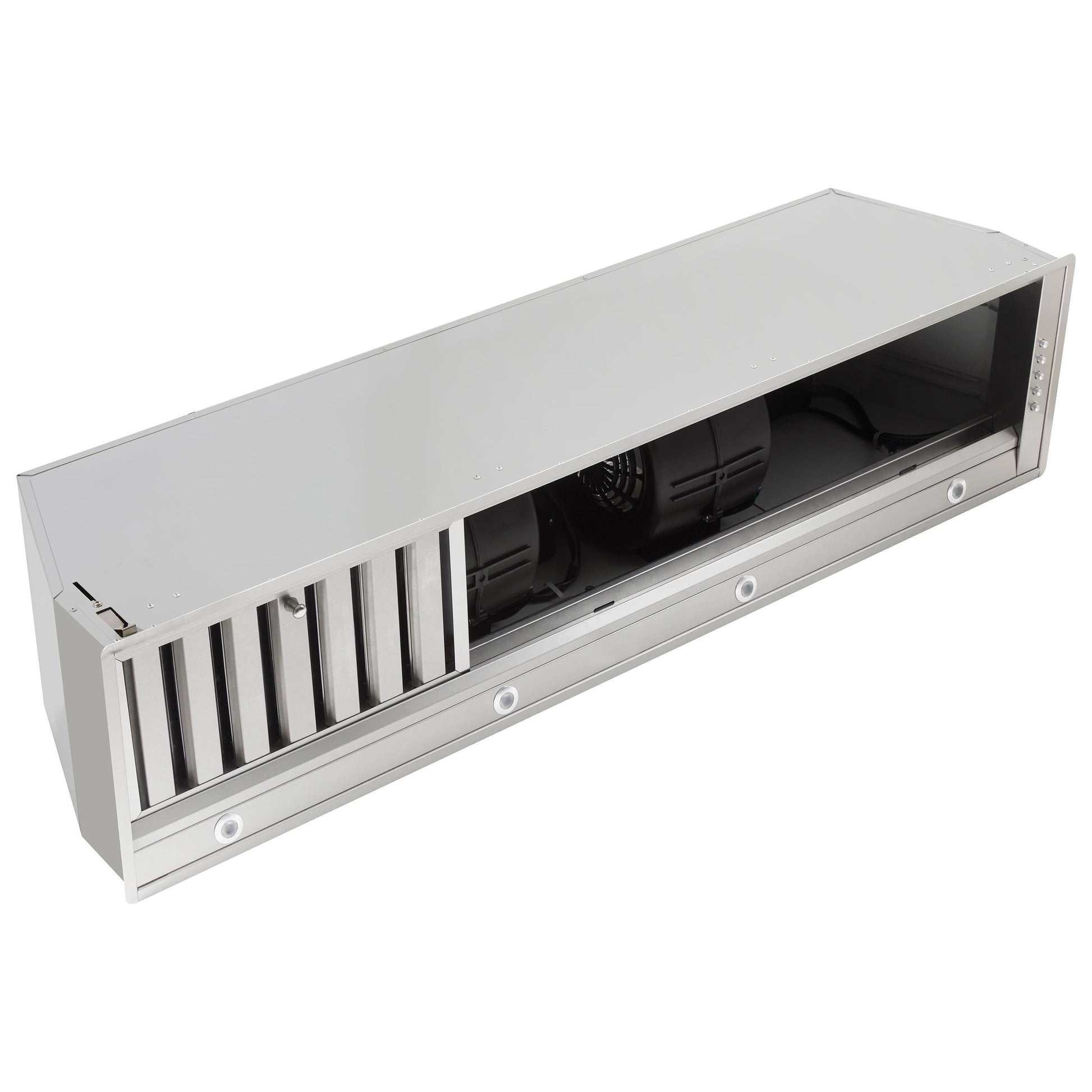 Forno FRHRE534648 Forno Frassanito 48-Inch Recessed Range Hood, Stainless Steel Baffle Filters, Led Lighting