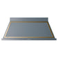Ilve UANB60BGG Ilve Uanb60Bgg Nostalgie Ii Noblesse 60 Inch Range Hood With 600 Cfm (Blue Grey, Brass)