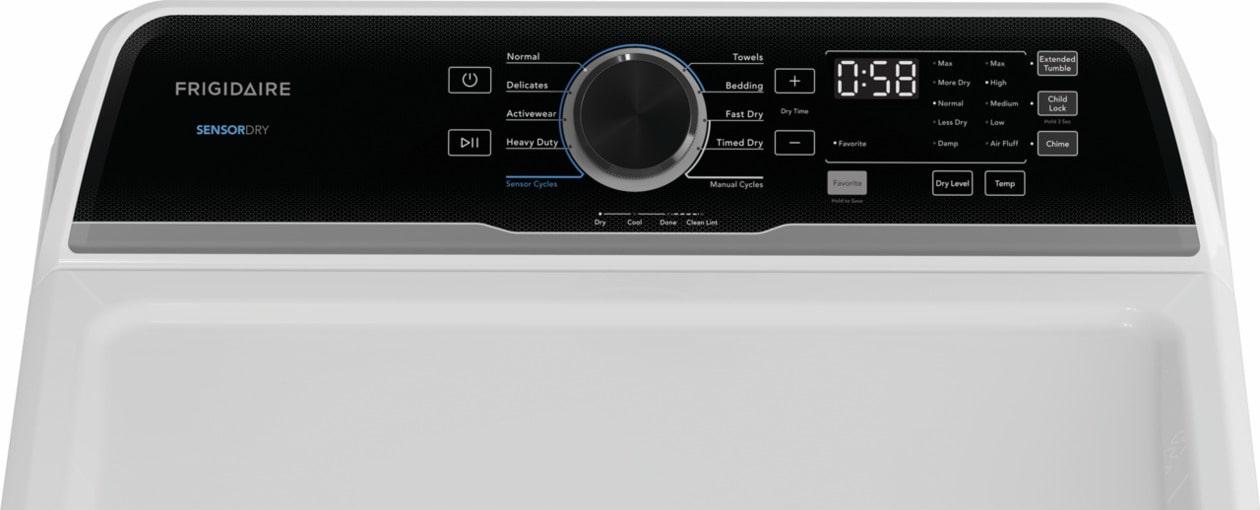 Frigidaire FLVE7523BW Frigidaire 7 Cu. Ft. Electric Dryer