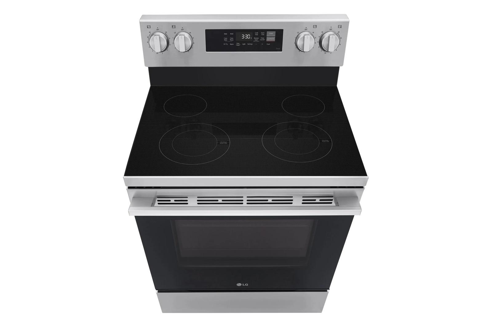Lg LREN6321VE 6.3 Cu. Ft. Smart Wi-Fi Enabled Electric Range With Air Fry & Easyclean®