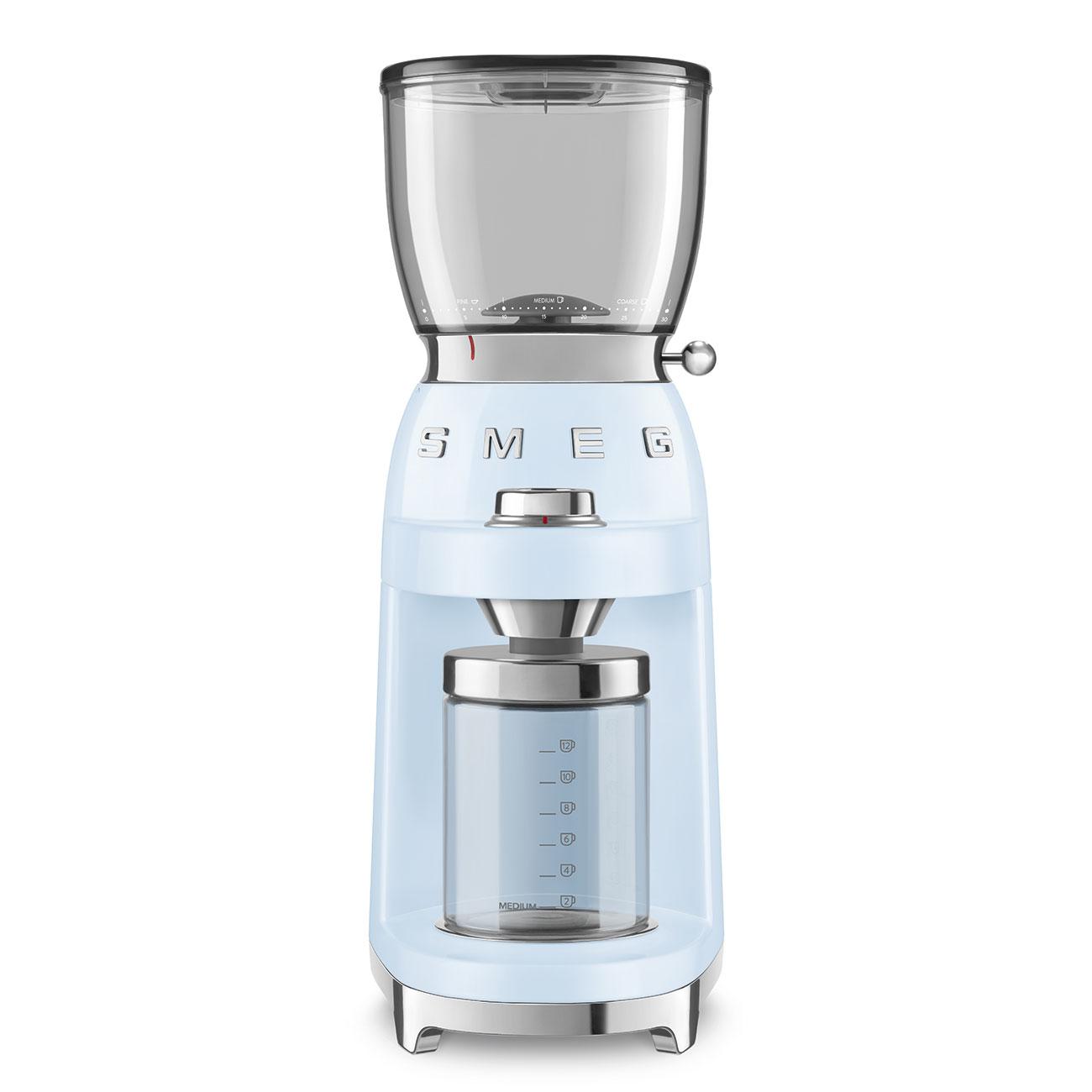 Smeg CGF11PBUS Coffee Grinder Pastel Blue Cgf11Pbus