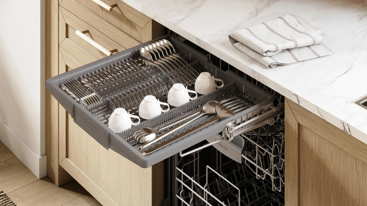 Bosch SHX53DM5N 300 Series, Built-Under Dishwasher, 24'', Brushed Steel Anti-Fingerprint