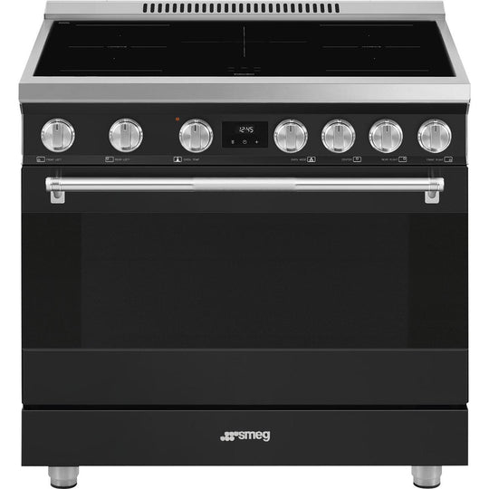 Smeg SPR36UIMAN Range Matt Black Spr36Uiman