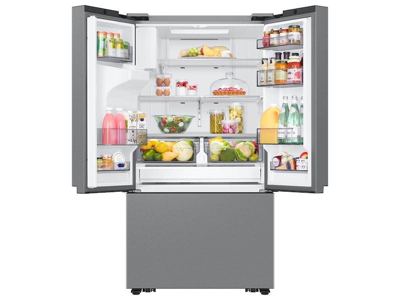 Samsung RF27CG5B10SR 26 Cu. Ft. Mega Capacity Counter Depth 3-Door French Door Refrigerator With External Water And Ice Dispenser In Stainless Steel