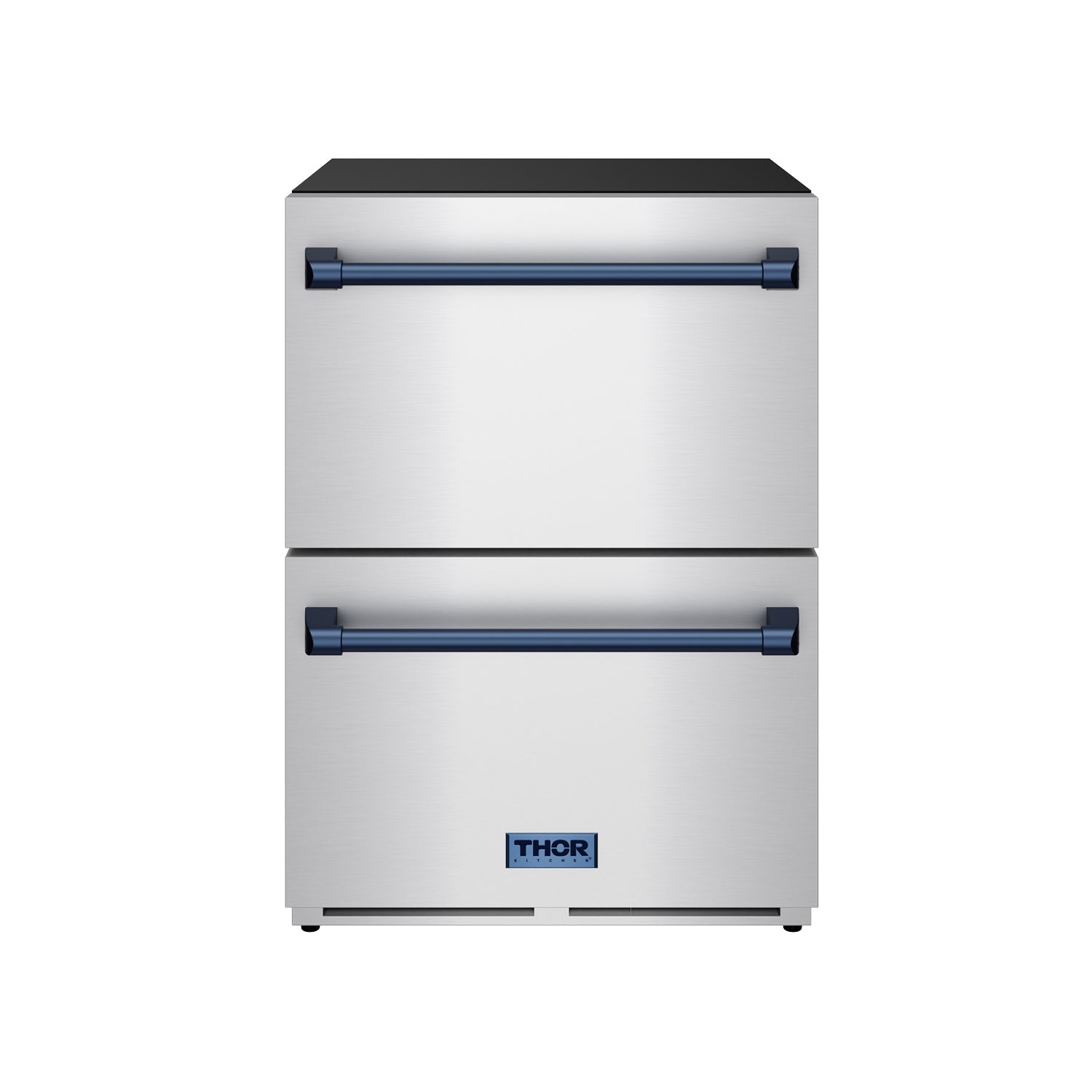 Thor Kitchen RZ24UBLU 24 Inch Undercounter Built-In / Freestanding Drawer Freezer - Stainless Steel/Blue Gordon Ramsay Series