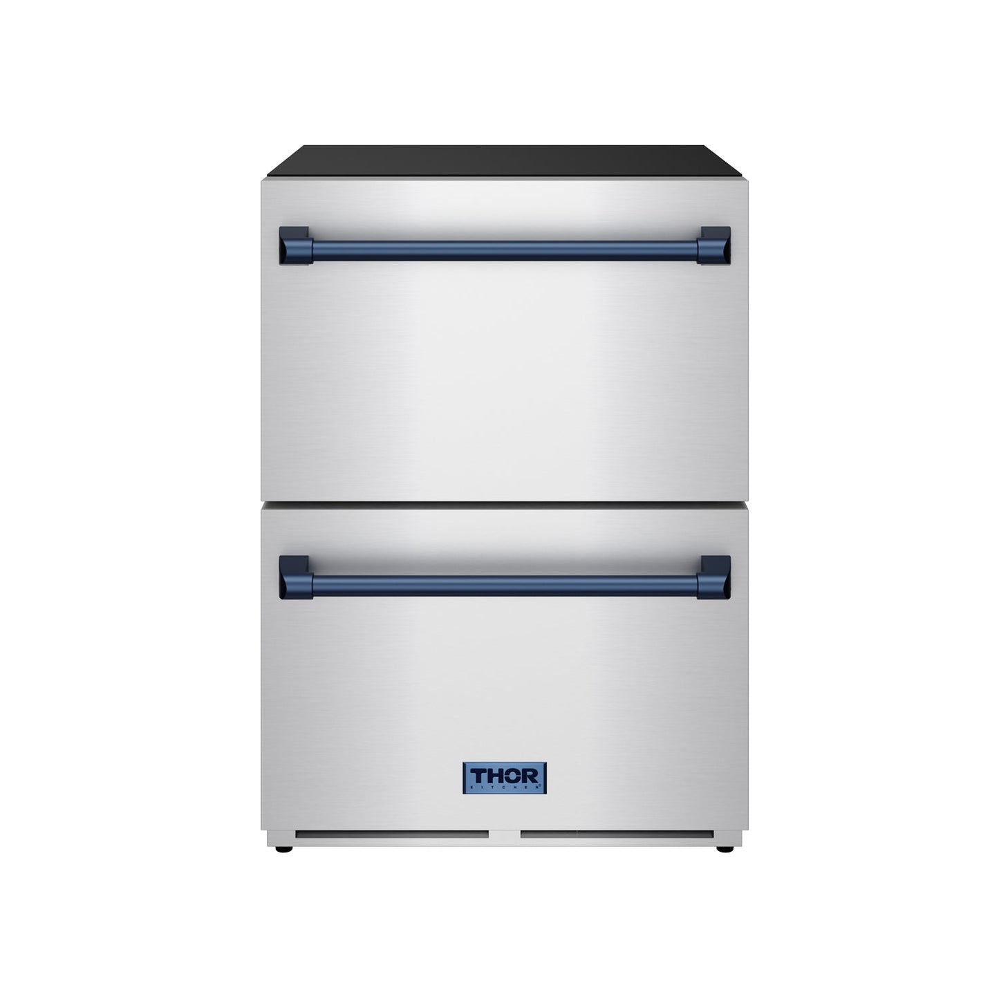Thor Kitchen RZ24UBLU 24 Inch Undercounter Built-In / Freestanding Drawer Freezer - Stainless Steel/Blue Gordon Ramsay Series