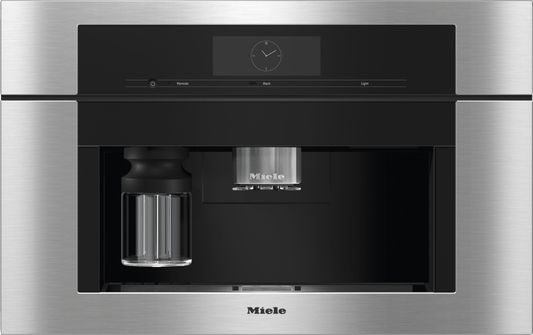 Miele CVA7775CTS Cva 7775 Clean Touch Steel - Built-In Coffee Machine With Directwater Perfectly Combinable Design With Coffeeselect + Autodescale For Highest Demands.