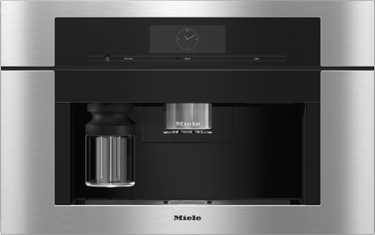 Miele CVA7775CTS Cva 7775 Clean Touch Steel - Built-In Coffee Machine With Directwater Perfectly Combinable Design With Coffeeselect + Autodescale For Highest Demands.
