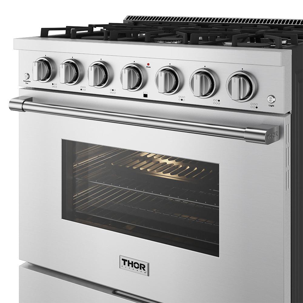 Thor Kitchen SRG3601 36 Inch S Series Professional Freestanding Gas Range