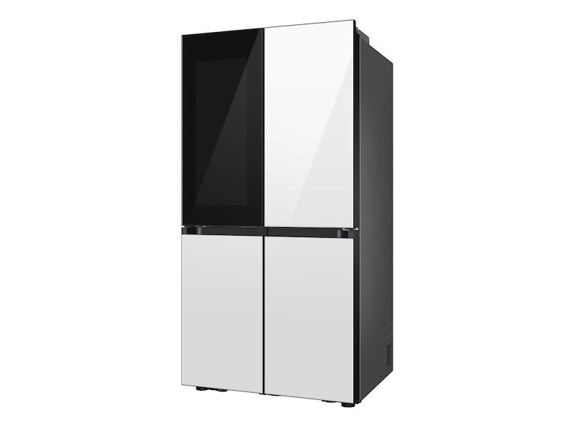 Samsung RF23DB970012 Bespoke Counter Depth 4-Door Flex™ Refrigerator (23 Cu. Ft.) With Beverage Zone™ And Auto Open Door In White Glass