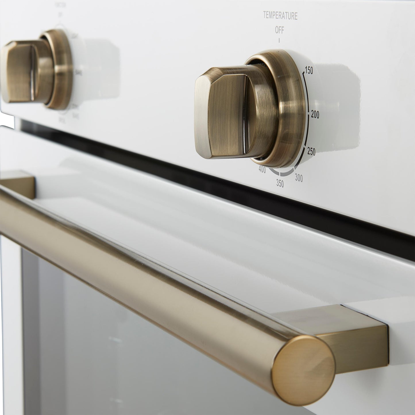 Forno FBOEL137030WHT Forno Vomero 30-Inch Wall Oven, White, 5 Cu.Ft Capacity, 3550 Watts Convection, Mechanical Controls, Manuel Steam Clean