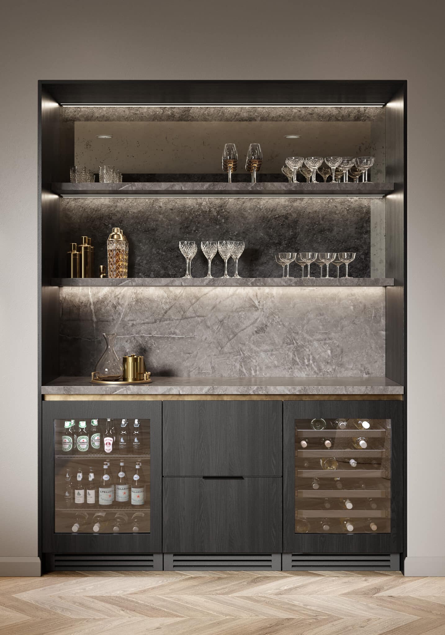 True Residential TUWADA24LSAO Wine Cabinet - Thumbnail 2