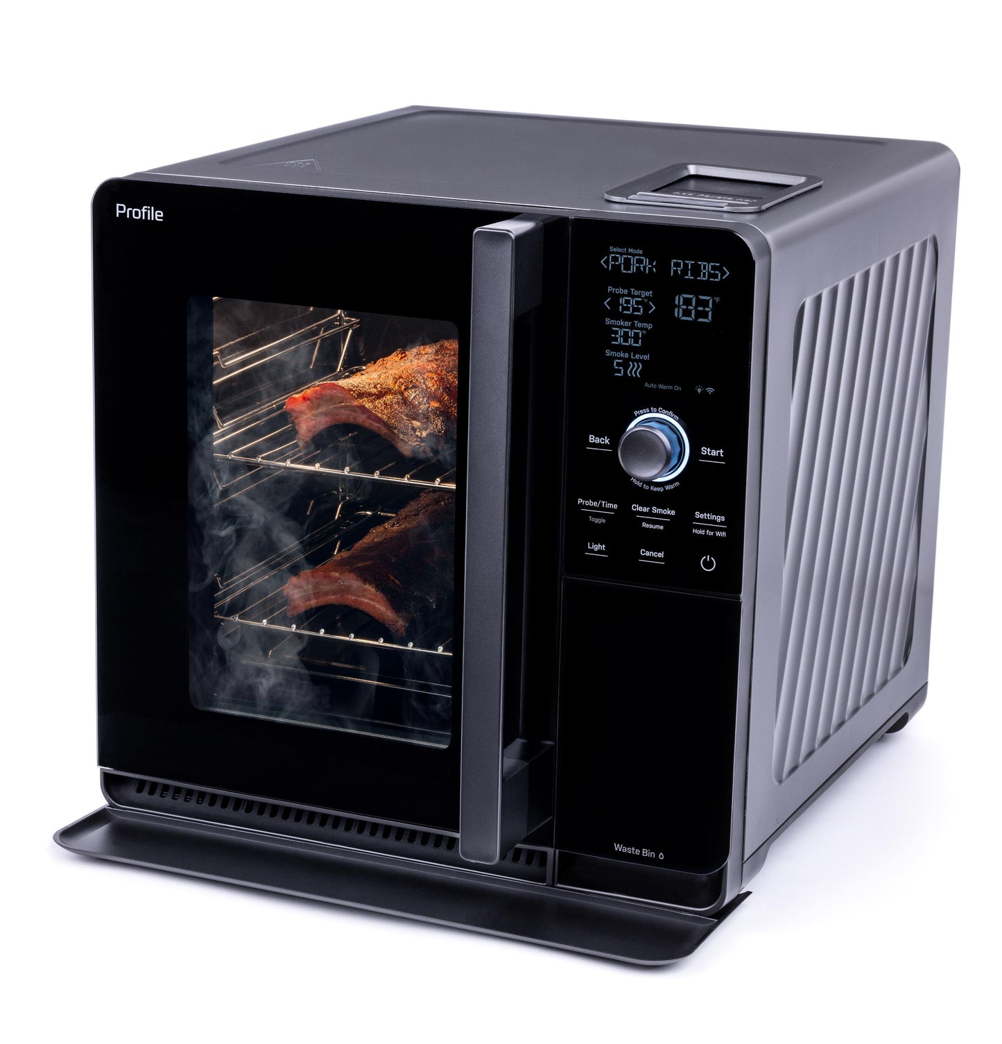Ge Appliances P9SBAAS6VBB Ge Profile™ Smart Indoor Smoker