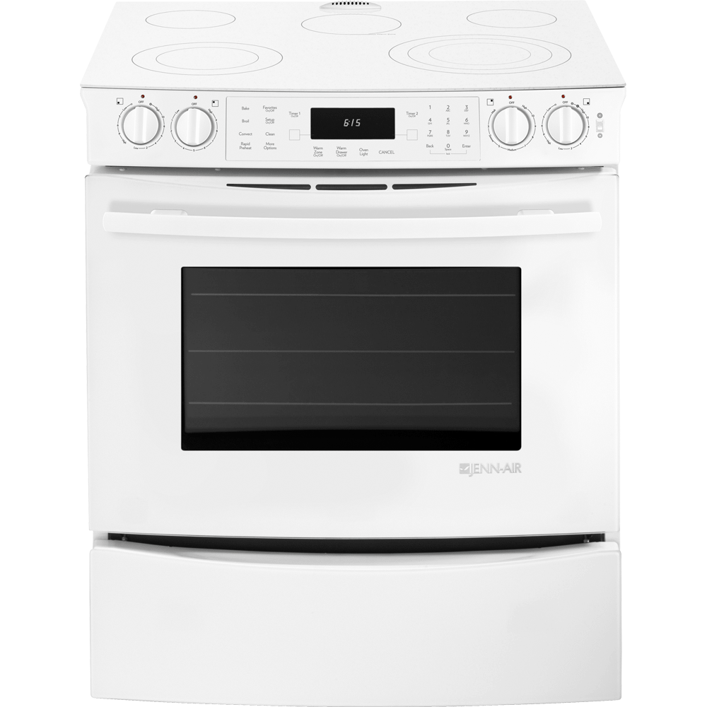 Jennair JES8850CAF 30" Slide-In Electric Range With Convection