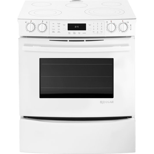 Jennair JES8850CAF 30" Slide-In Electric Range With Convection