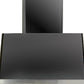 Ilve UAM90MG Majestic 36 Inch Matte Graphite Wall Mount Range Hood