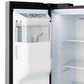 Ge Appliances GZS24NYYFS Ge® 23.6 Cu. Ft. Counter-Depth Side-By-Side Refrigerator With Extra Tall Dispenser And In-Door Icemaker