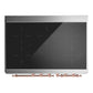 Ilve UMDIB40QNR3BUP Ilve Umdib40Qnr3Bup Majestic Iii 40 Inch Induction Range With 6 Elements, 3.82 Cu. Ft. Total Oven Capacity (Solid Door, Burgundy, Copper)