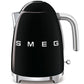 Smeg KLF03BLUS Electric Kettle Black Klf03Blus