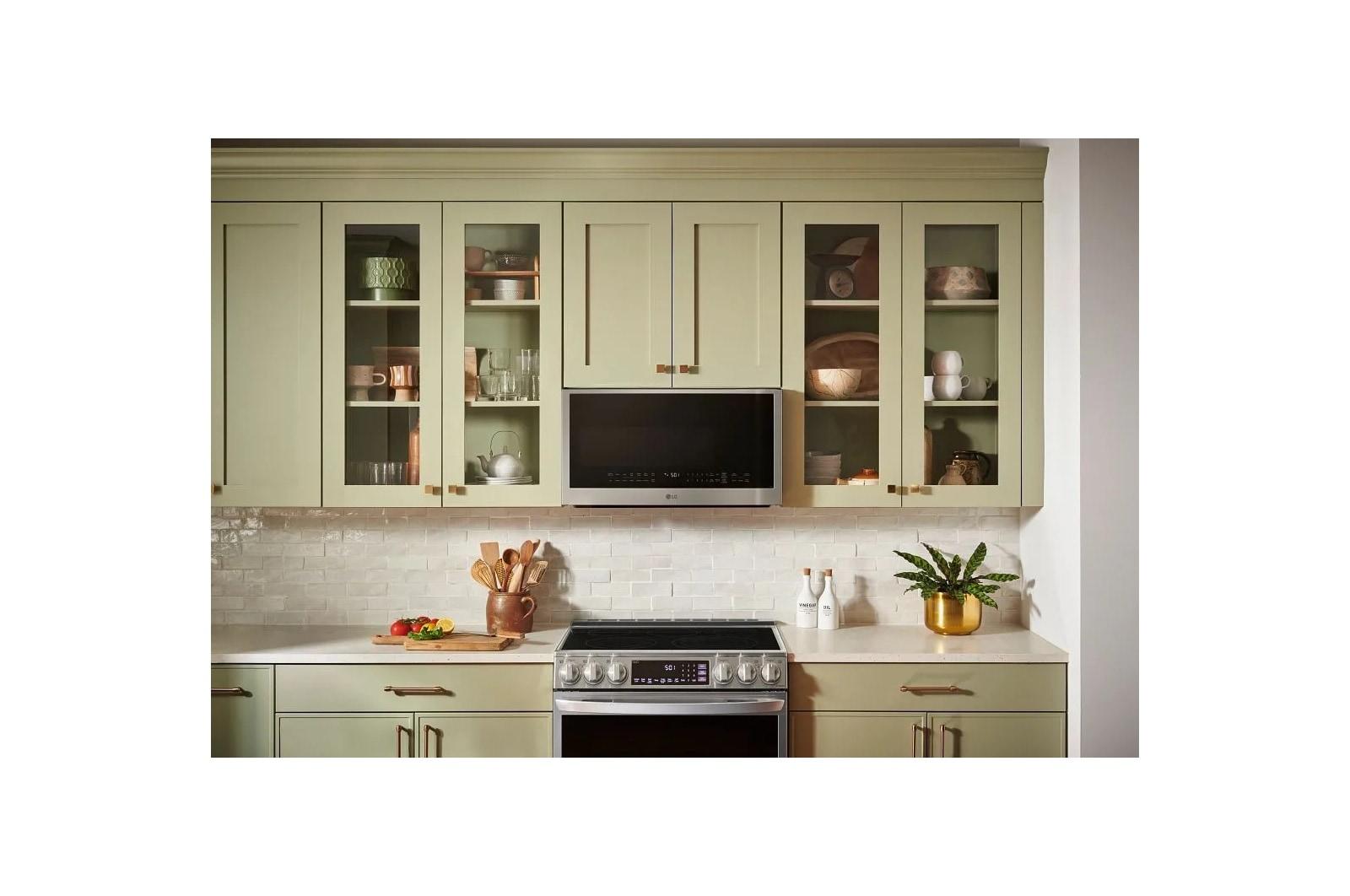 Lg MVEL2035X 2.0 Cu. Ft. Wi-Fi Enabled Over-The-Range Microwave Oven With Easyclean®