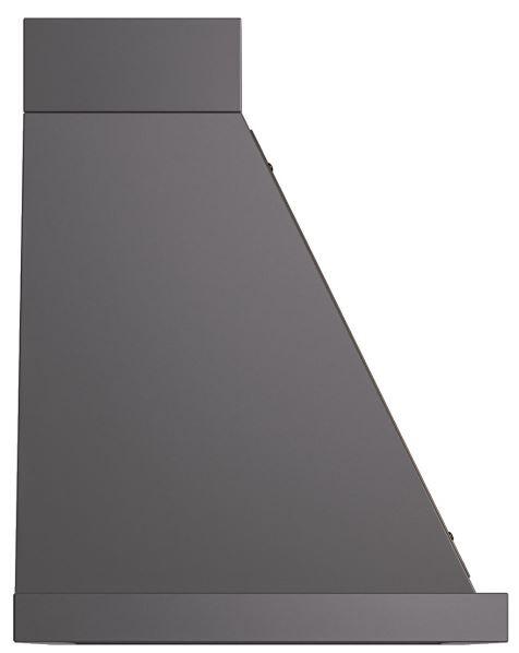 Ilve UANB36MGB Nostalgie 36 Inch Matte Graphite Wall Mount Range Hood