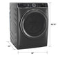 Ge Appliances PFW955SPWDS Ge Profile™ 5.5 Cu. Ft. Capacity Smart Front Load Energy Star® Steam Washer With Ultrafresh Vent System+ And Smart Wash & Smart Rinse