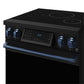 Thor Kitchen RSI30BBLU 30 Inch Professional Induction Range With Tilt Panel Touch Control In Black And Blue Gordon Ramsay Series