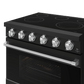 Thor Kitchen RSE36PBSS 36 Inch Professional Electric Range In Black/Stainless Steel Gordon Ramsay Series