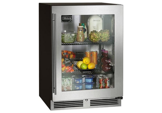 Perlick HC24RB46DL 24" C-Series Indoor Refrigerator Drawers, Fully Integrated Panel-Ready, With Lock