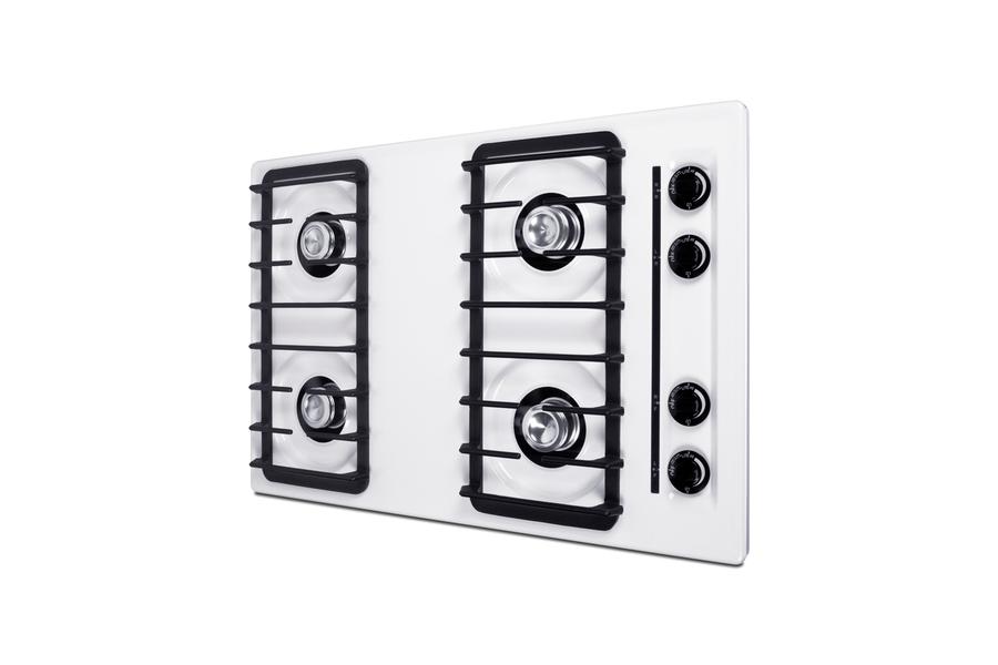 Summit WNL053I 30" Wide 4-Burner Gas Cooktop