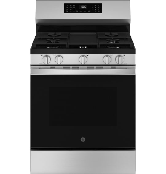 Ge Appliances GGF600AVSS Ge® 30" Free-Standing Gas Convection Range With No Preheat Air Fry And Easywash™ Oven Tray