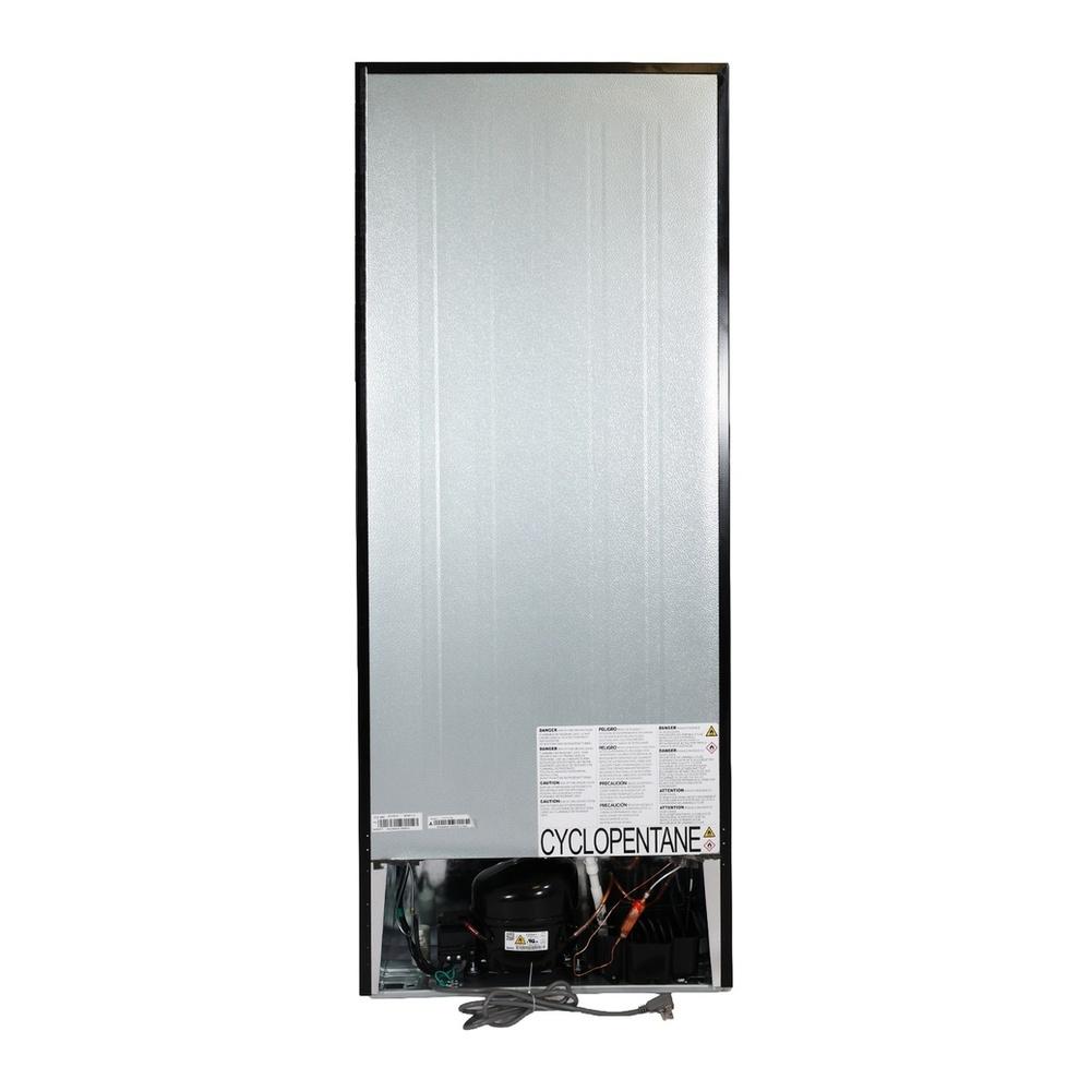 Verona VEFTF2412RBK Verona Veftf2412Rbk 24 Inch Top Freezer Refrigerator With 12 Cu. Ft. Total Capacity, Reversible Doors, Recessed Handle, Energy Star (Black)