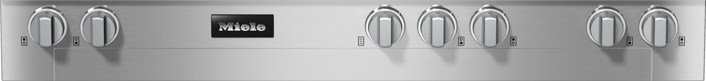 Miele KMR13563LPGD Kmr 1356-3Lp Gd Edst/Clst - 48-Inch Range Top With 6 Burners And Griddle Plate For Flexibility And High Performance