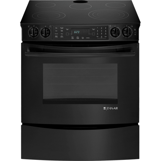 Jennair JES8850CAB Slide-In Electric Range With Convection, 30"