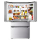 Lg LF29S9775S 29 Cu. Ft. Standard-Depth Max™ 4-Door French Door Refrigerator With Mirror Instaview® Mycolor™ And Mini Craft Ice™