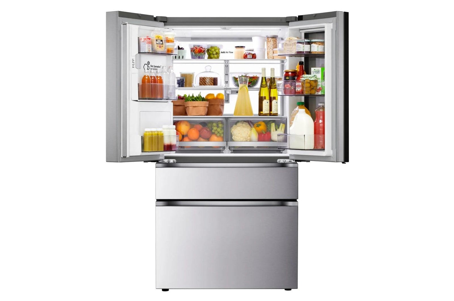 Lg LF29S9775S 29 Cu. Ft. Standard-Depth Max&#8482; 4-Door French Door Refrigerator With Mirror Instaview® Mycolor&#8482; And Mini Craft Ice&#8482;
