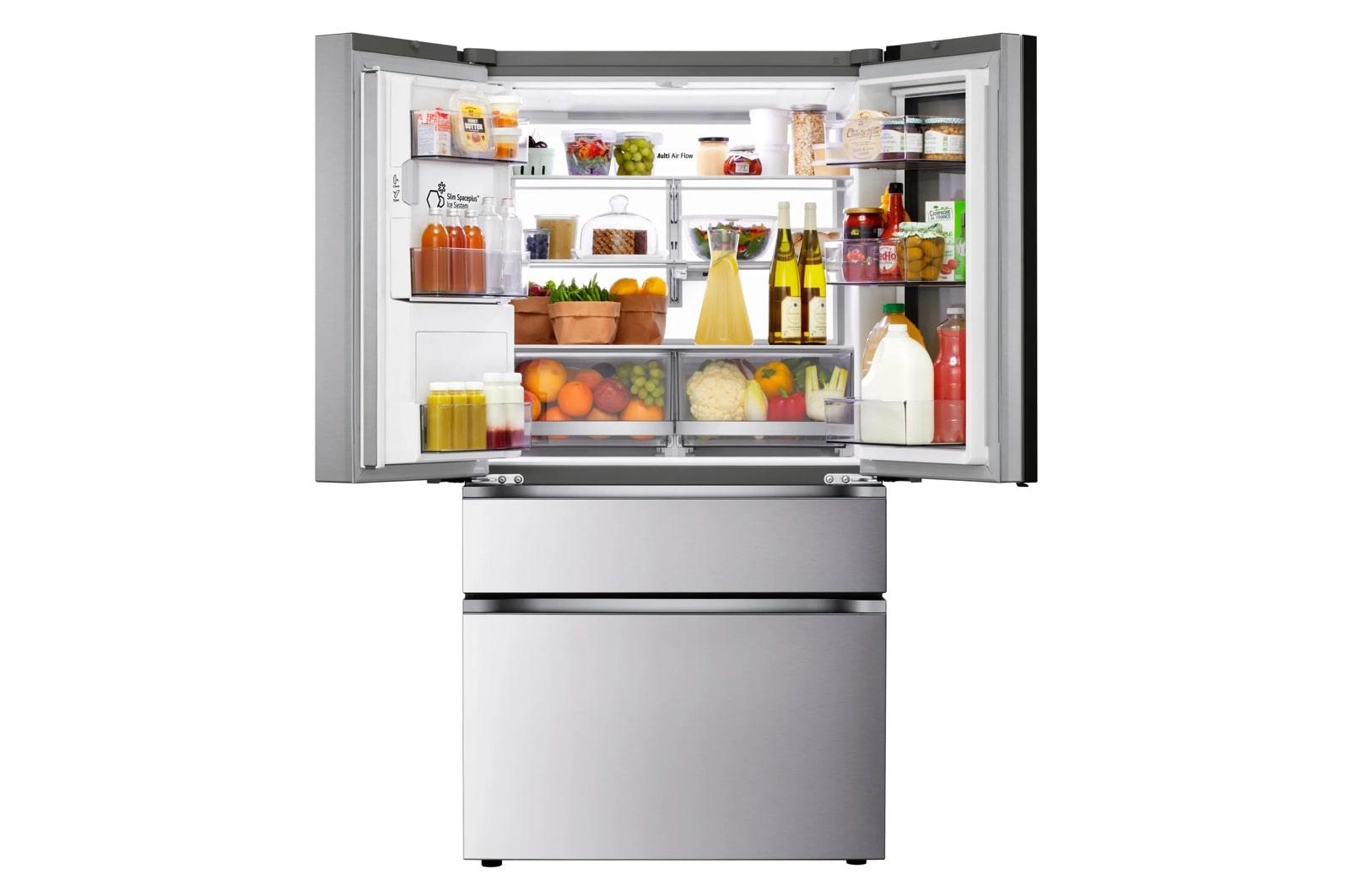 Lg LF29S9775S 29 Cu. Ft. Standard-Depth Max&#8482; 4-Door French Door Refrigerator With Mirror Instaview® Mycolor&#8482; And Mini Craft Ice&#8482;
