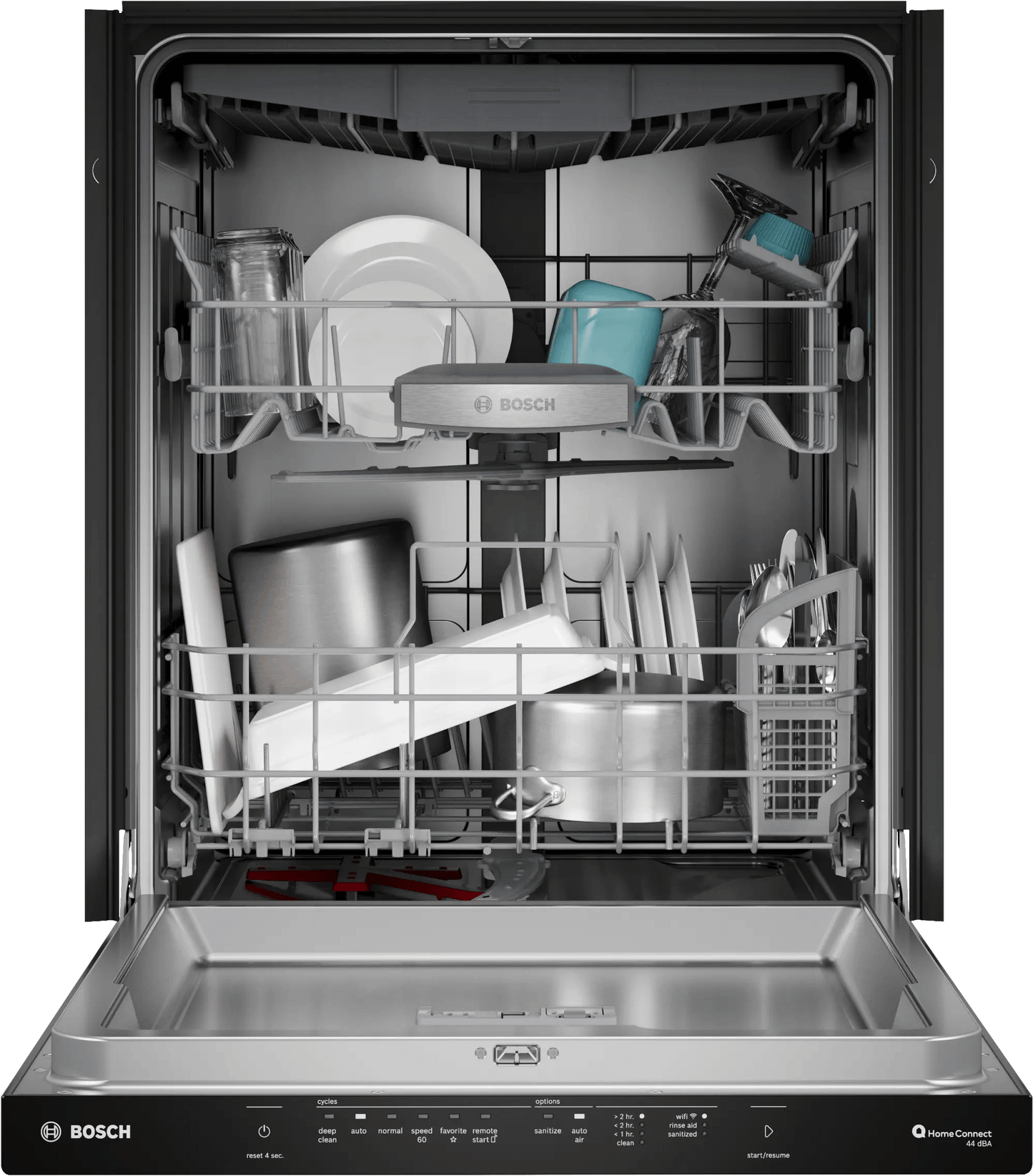 Bosch SHP65DM6N 500 Series, Built-Under Dishwasher, 24'', Black