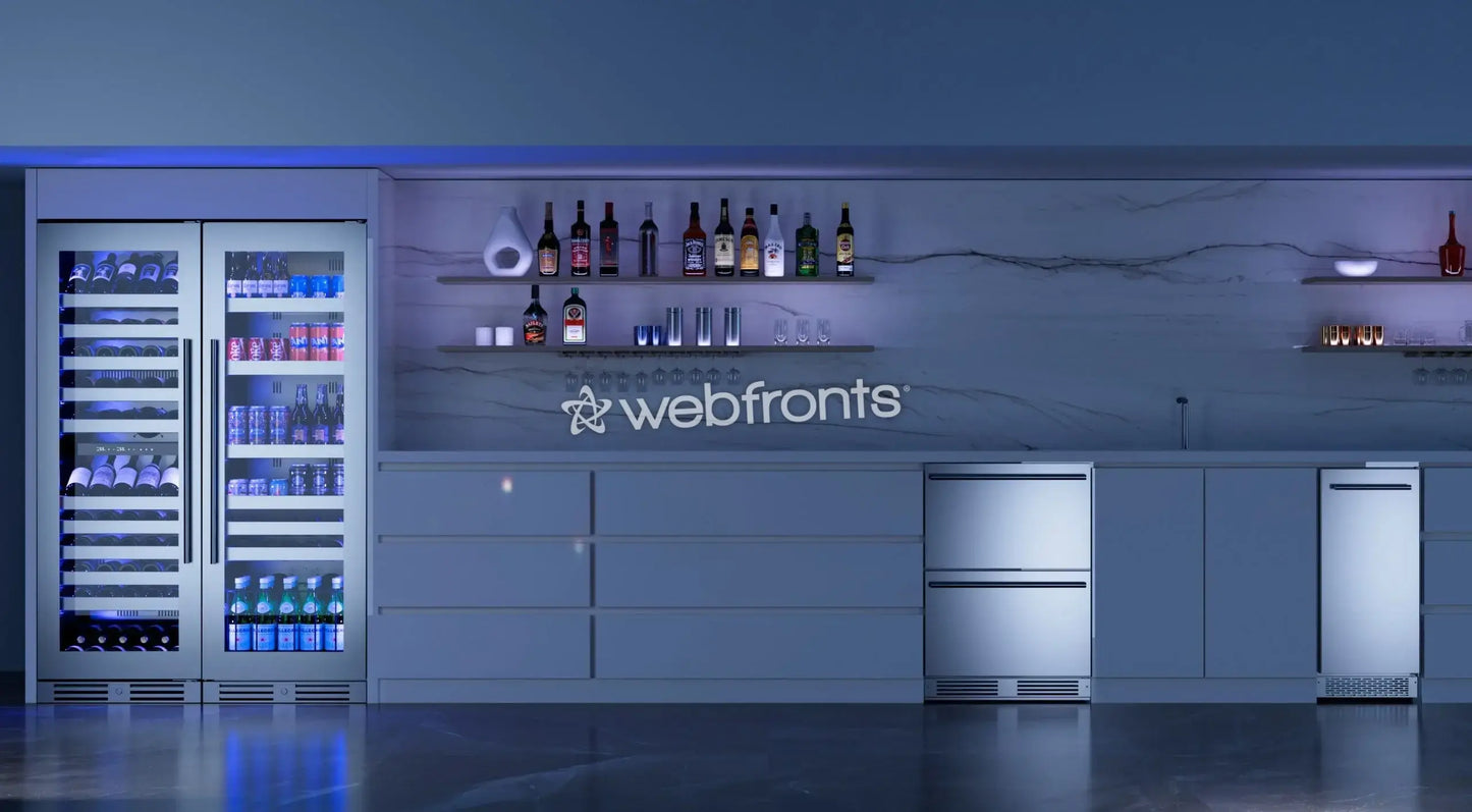 Xo Appliance XOU2470WGS Tall Single Zone Wine Ss Glass