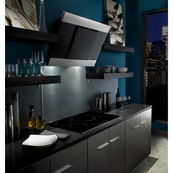 Jennair JXP5032WS Glass Collection Perimetric Hood, 32"