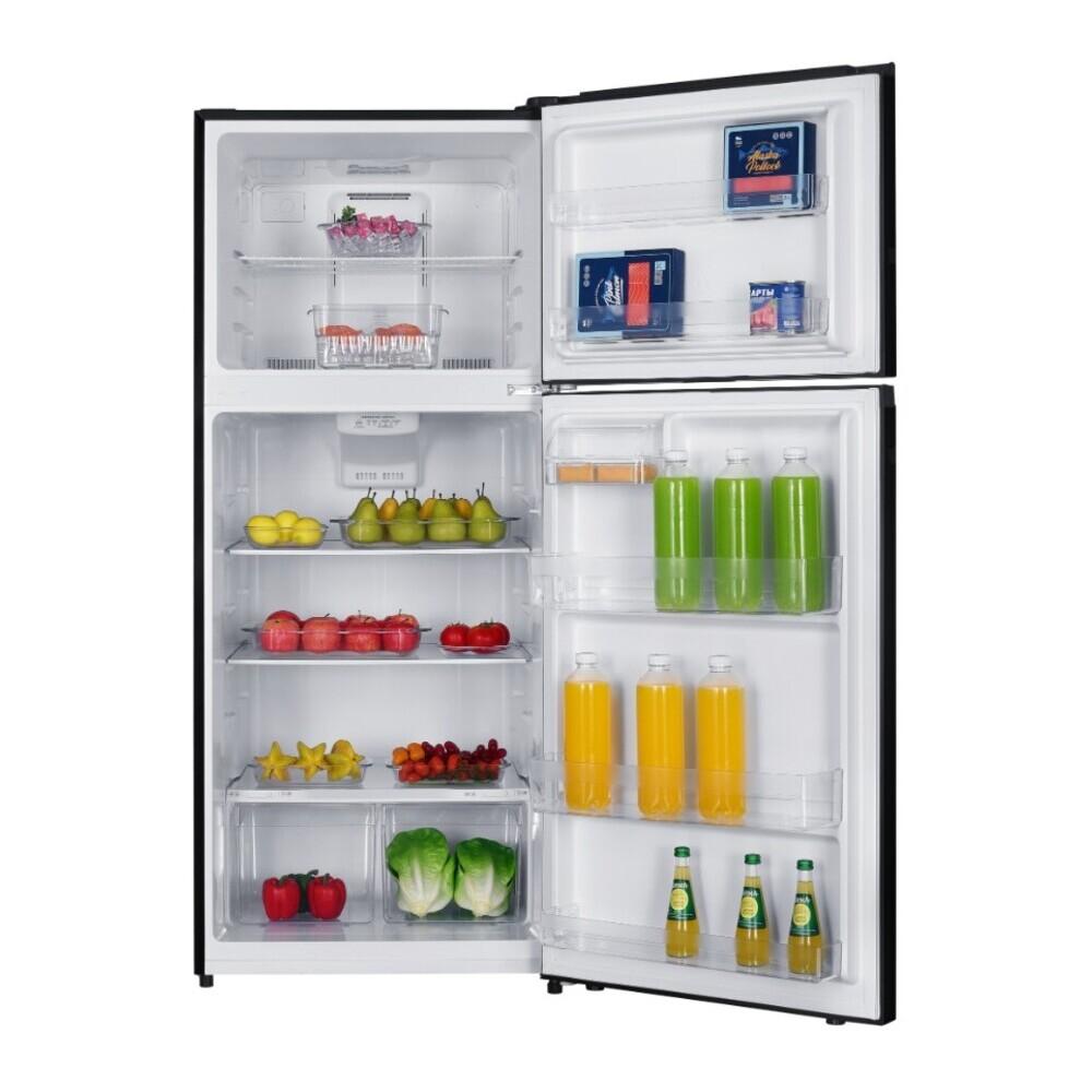Verona VEFTF2817RBK Verona Veftf2817Rbk 28 Inch Top Freezer Refrigerator With 17.6 Cu. Ft. Total Capacity, Reversible Doors, Recessed Handle, Energy Star (Black)