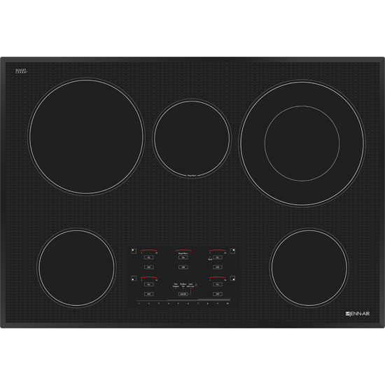 Jennair JEC4530YB Electric Radiant Cooktop With Electronic Touch Control, 30