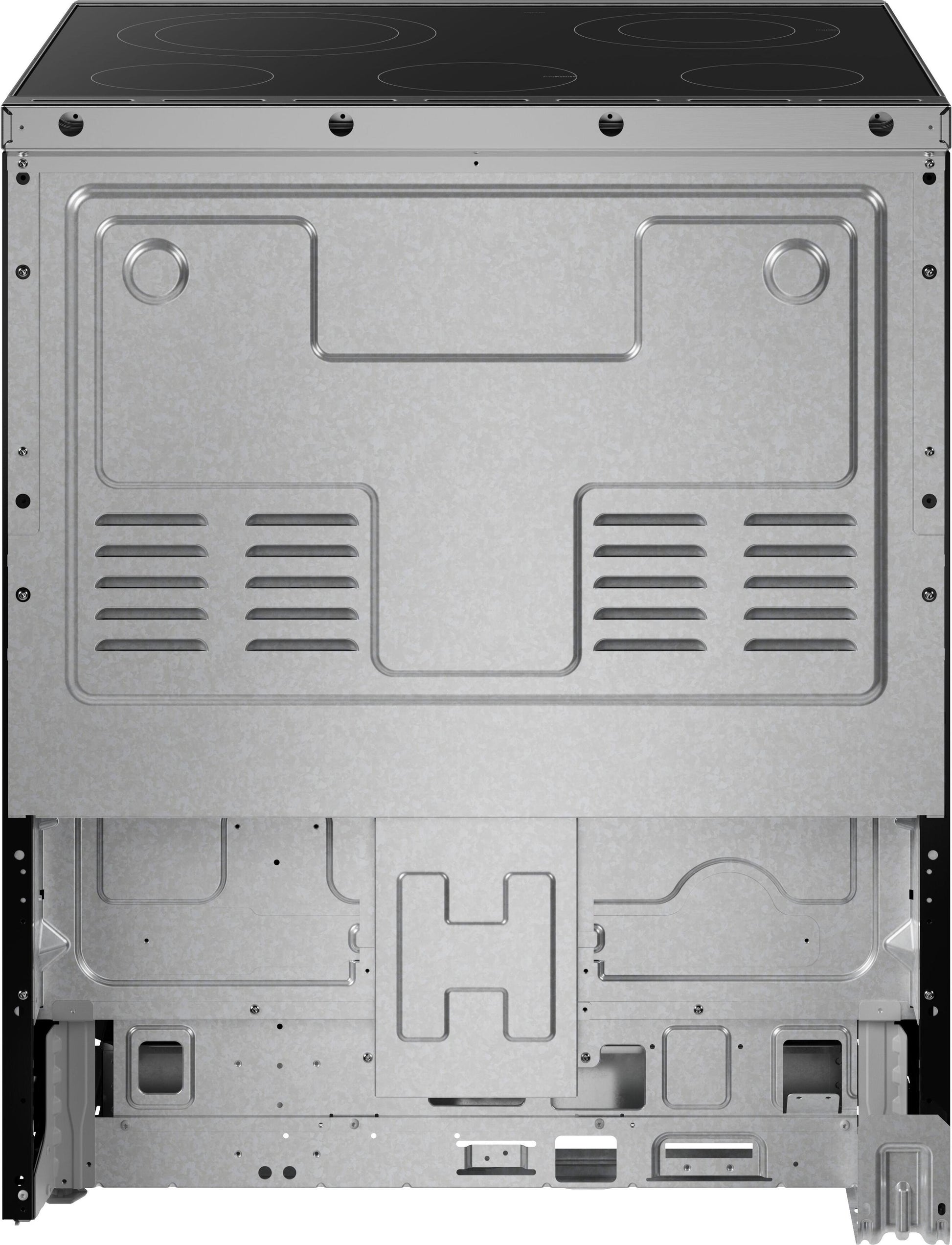 Bosch HEF3050MU 100 Series, Freestanding Electric Cooker, 30'', Stainless Steel