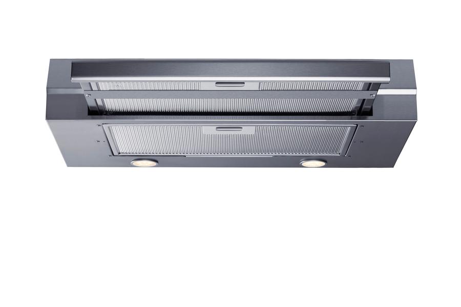 Summit HRTX24SSPTC 24" Under Cabinet Ductless Retractable Range Hood