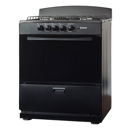 Element Appliance EEGR3A4MCCB Element Electronics 4.0 Cu. Ft. 30", 4-Burner Gas Range (Eegr3A4Mccb)