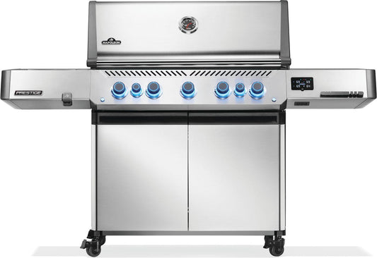 Napoleon Bbq P665VXRSIBNSS Prestige 665 Connected Rsib With Infrared Side And Rear Burner , Natural Gas, Stainless Steel